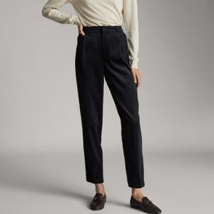 Massimo Dutti Darted Corduroy Trousers